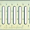 Дренажная система Aquastok (Аквасток): водоотводная решетка штампованная оцинкованная РШО, Norma DN 100, A15, 1000 х 134 х 22 мм